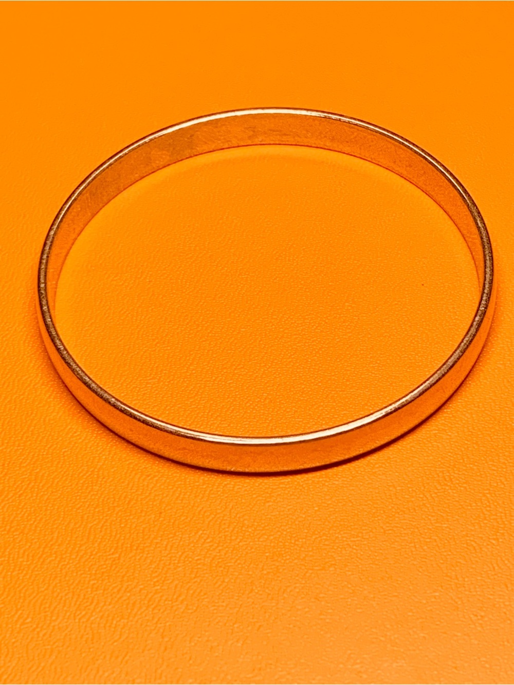 Vintage Monet Silver Tone Narrow Bangle Bracelet